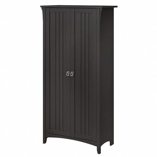 Bush Furniture Salinas 63" Storage Cabinet With 5 Shelves, Vintage Black (SAS332VB-03) -Bush Furniture 9A66CC2C 27A3 430D BE95AE3C824FB88F s7