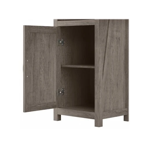 Kathy Ireland® Home By Bush Furniture Cottage Grove 5-Shelf 72"H Bookcase, Restored Gray (CGB118RTG-03) -Bush Furniture sp116167457 s7